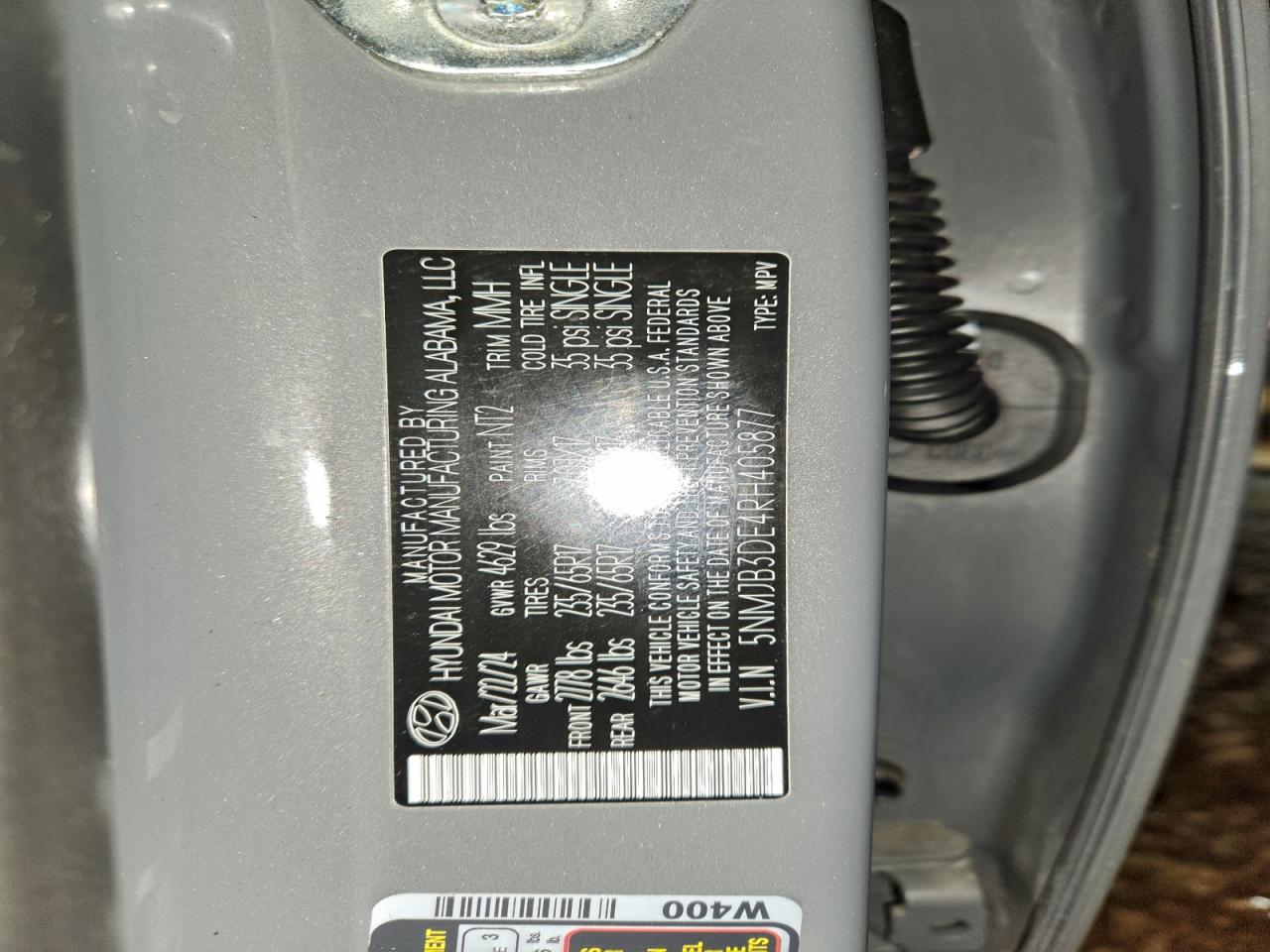 2024 HYUNDAI TUCSON SEL photo 13