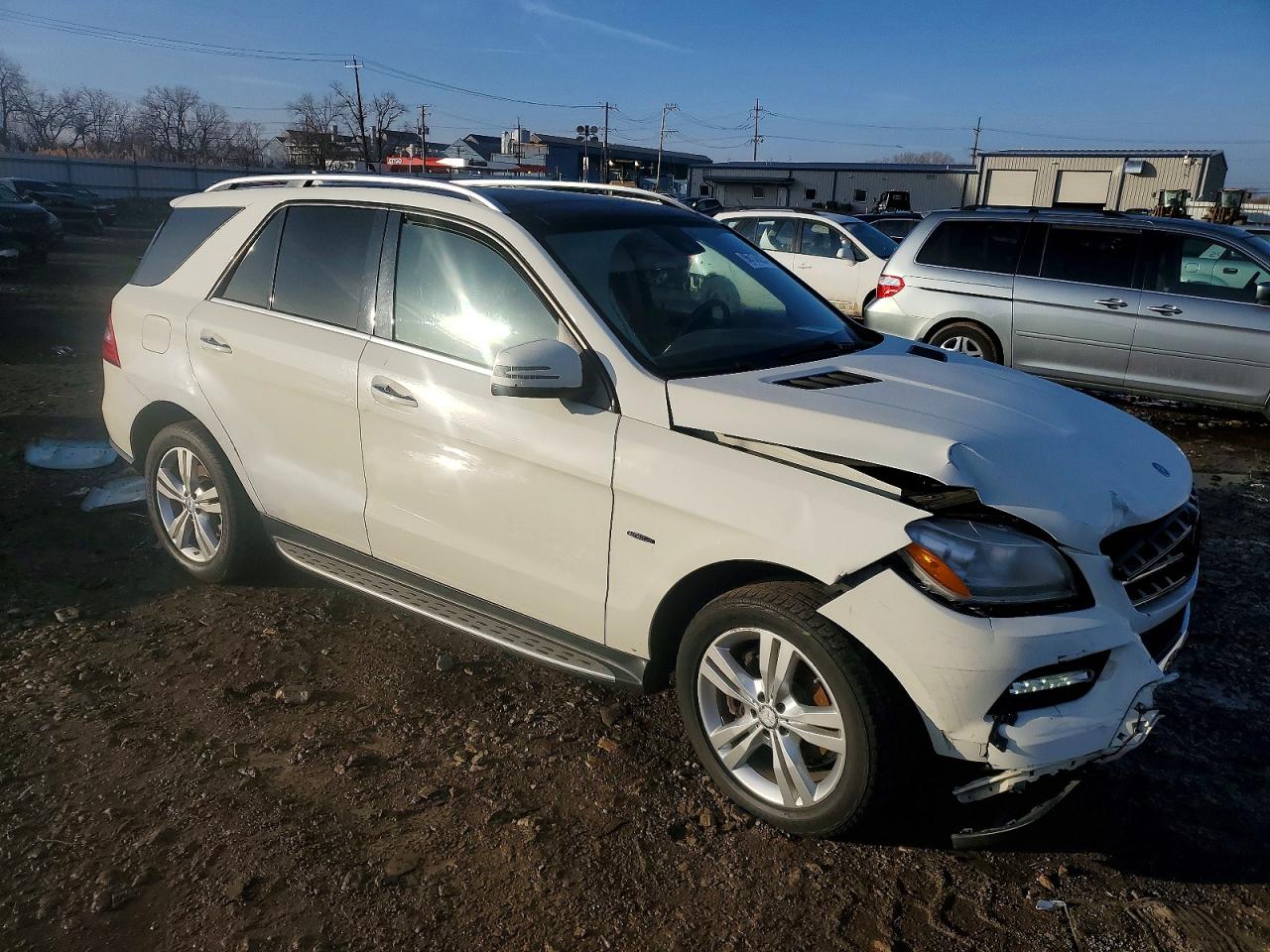 2012 MERCEDES-BENZ ML 350 4MATIC photo 4