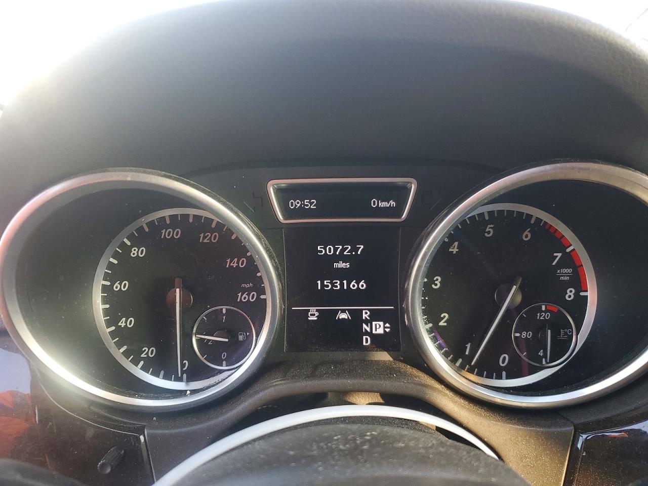 2012 MERCEDES-BENZ ML 350 4MATIC photo 9
