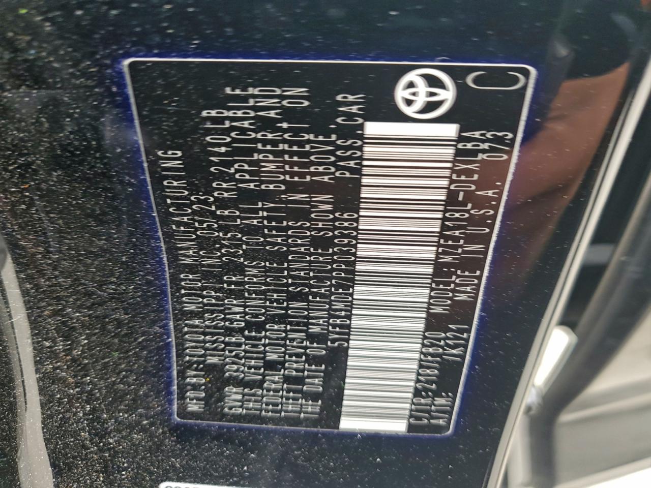 2023 TOYOTA COROLLA LE photo 13