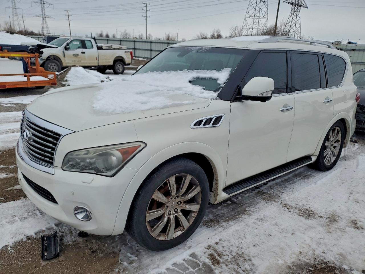 2013 INFINITI QX56 — SIDE damage — photo 1