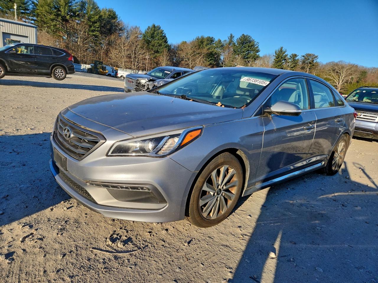 2017 HYUNDAI SONATA SPORT — MINOR DENT/SCRATCHES damage — photo 1