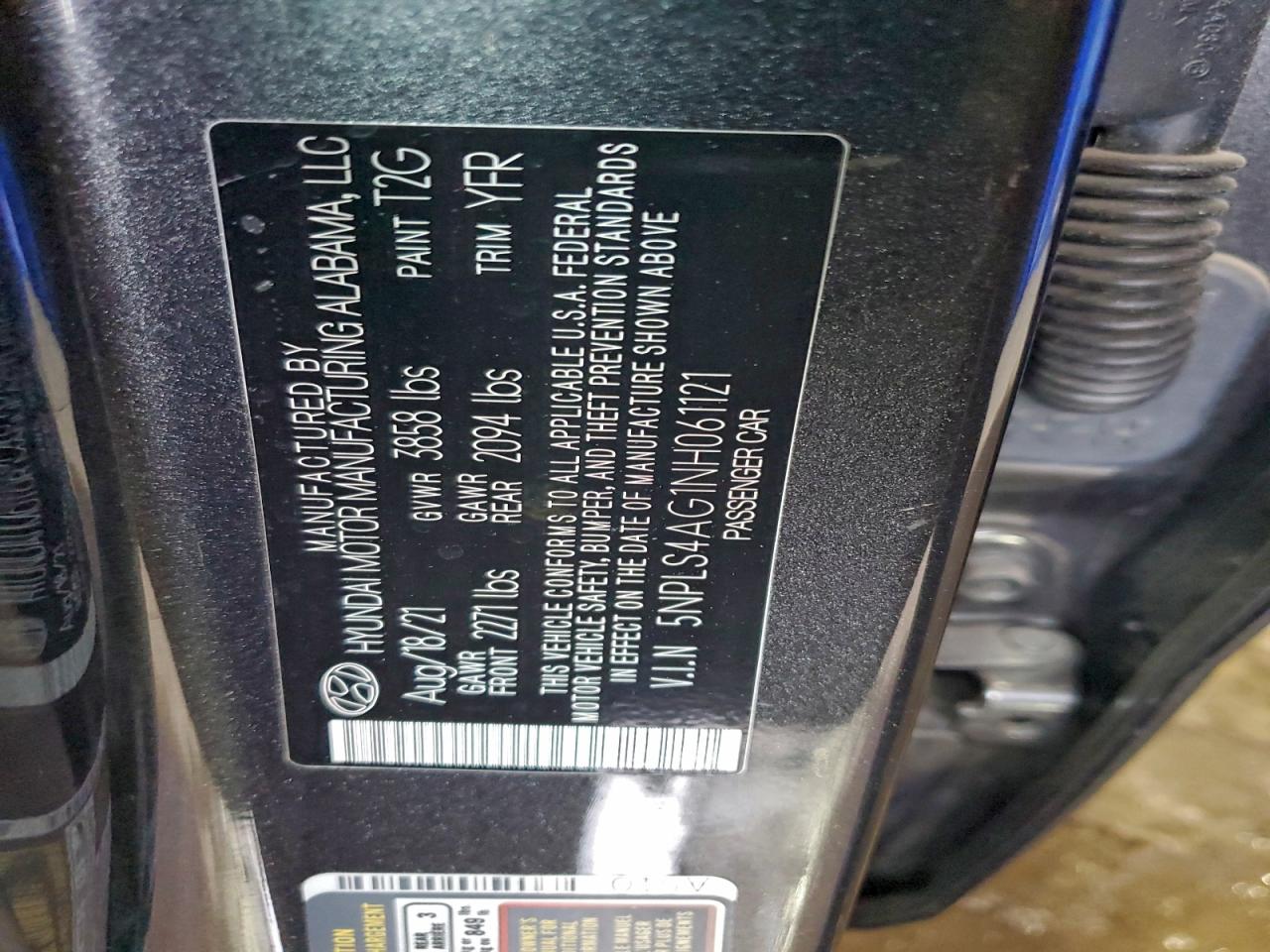 2022 HYUNDAI ELANTRA SEL photo 12