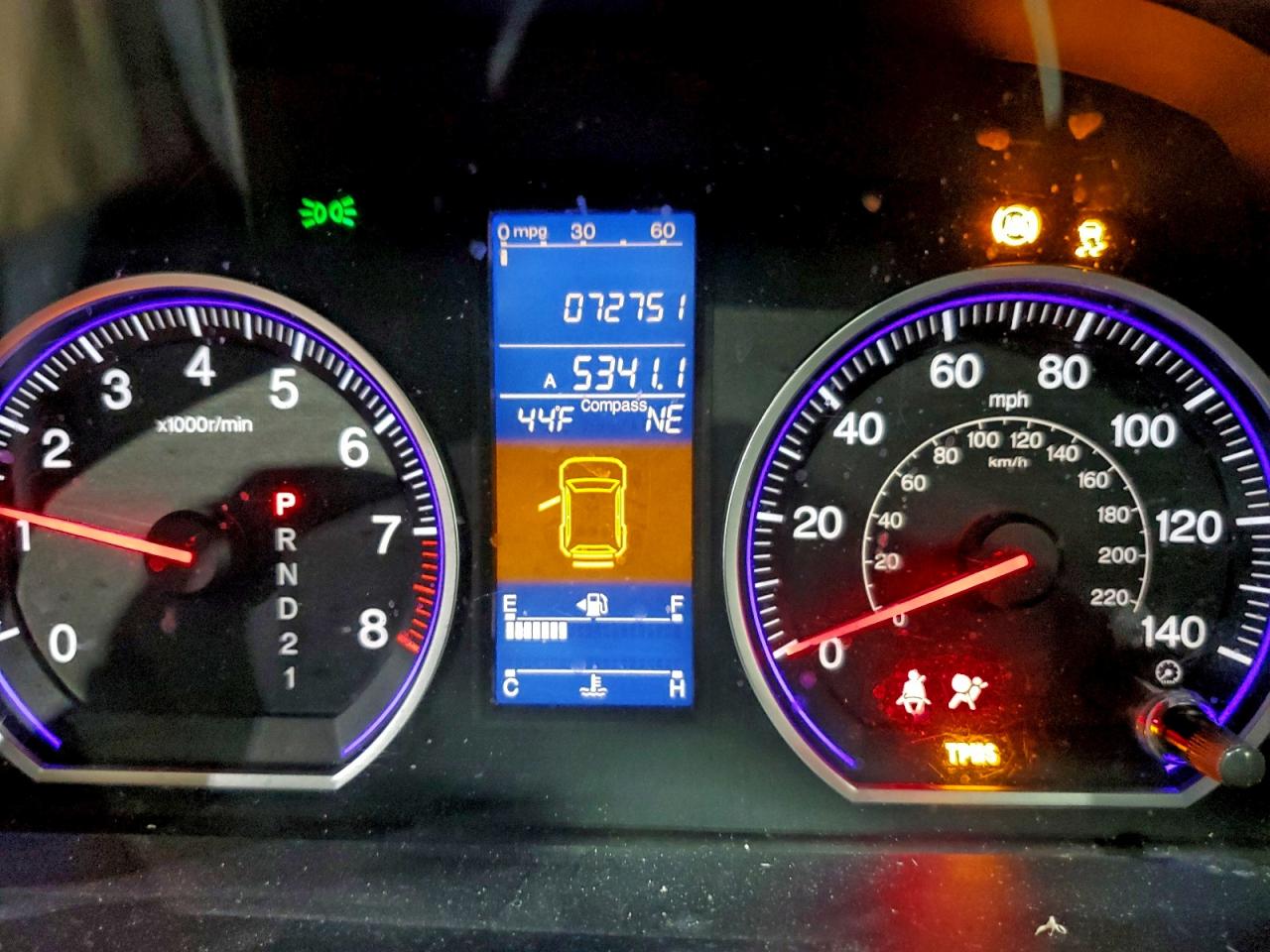 2010 HONDA CR-V EXL photo 9