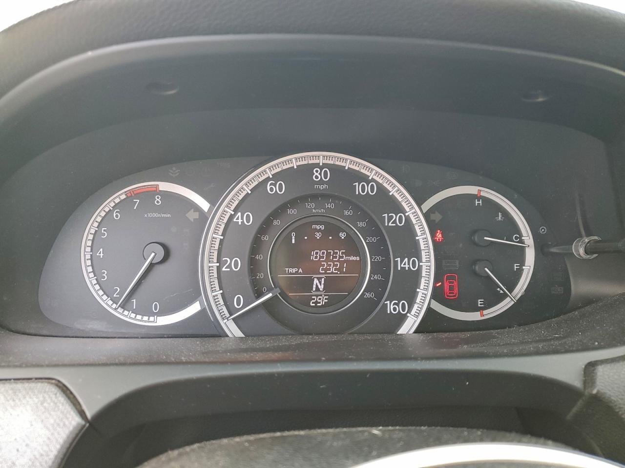 2014 HONDA ACCORD LX photo 9