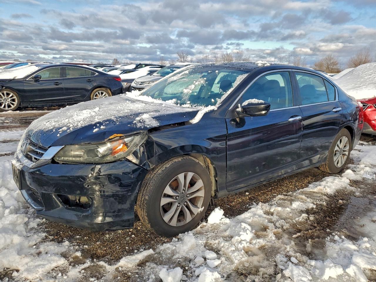 2014 HONDA ACCORD LX — FRONT END damage — photo 1