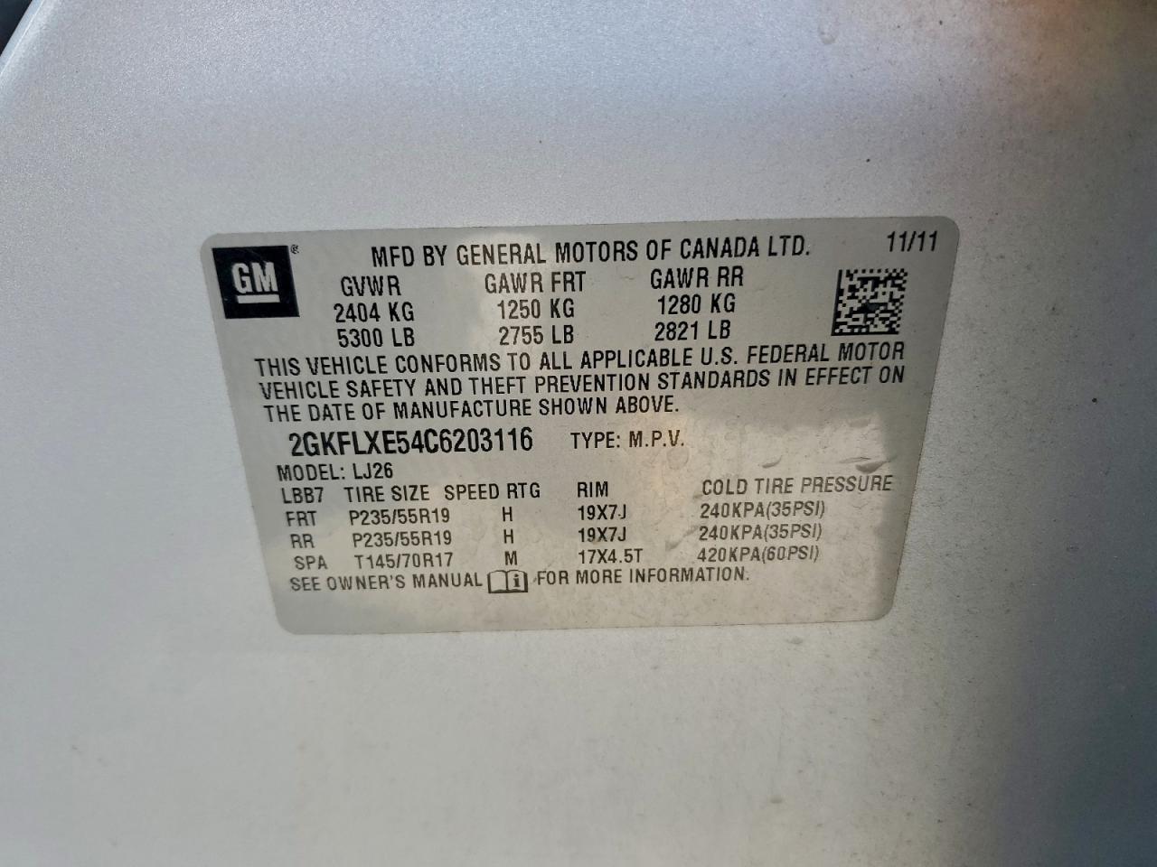 2012 GMC TERRAIN SLT photo 12