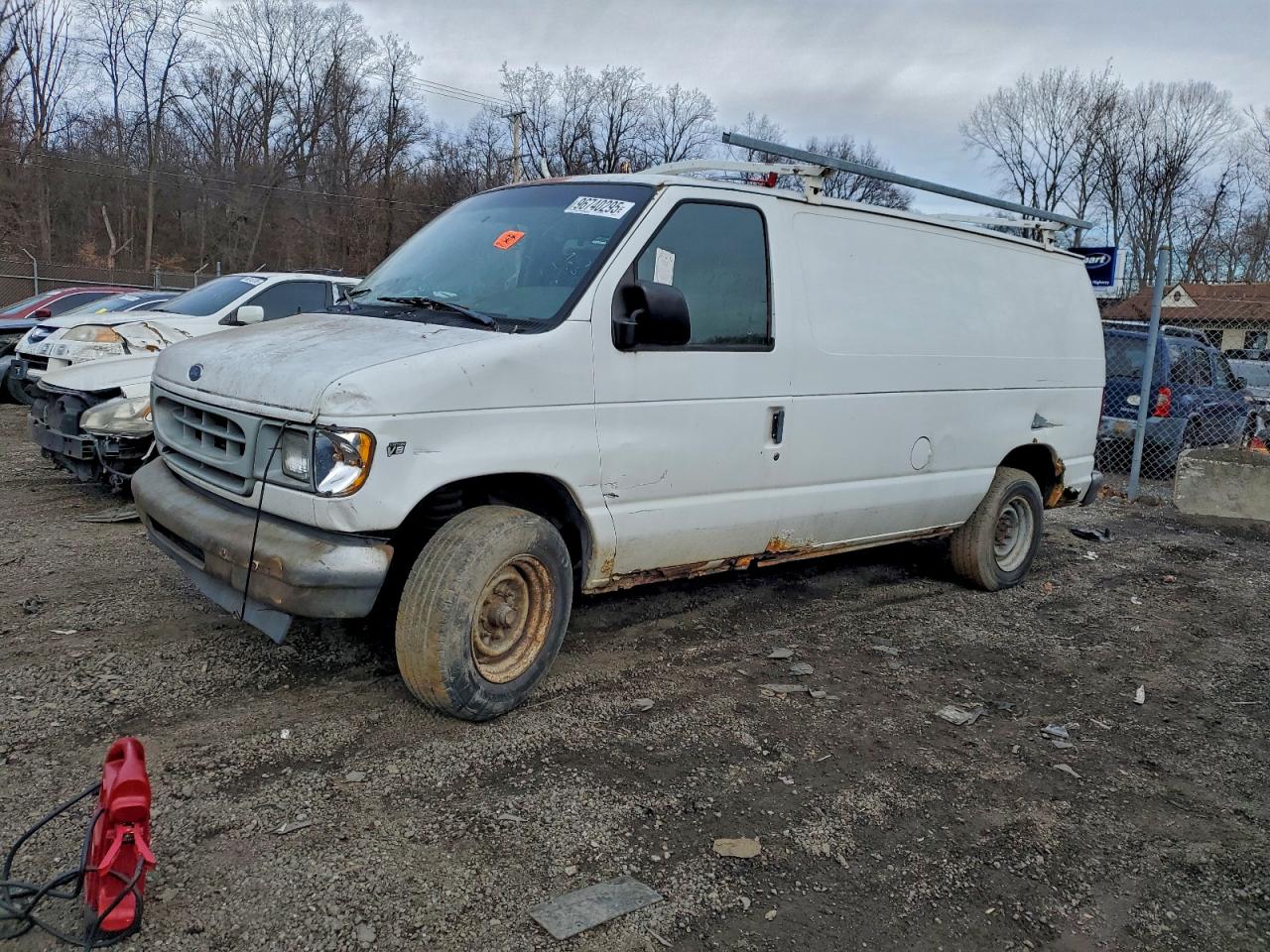 2002 FORD ECONOLINE E350 SUPER DUTY VAN — SIDE damage — photo 1