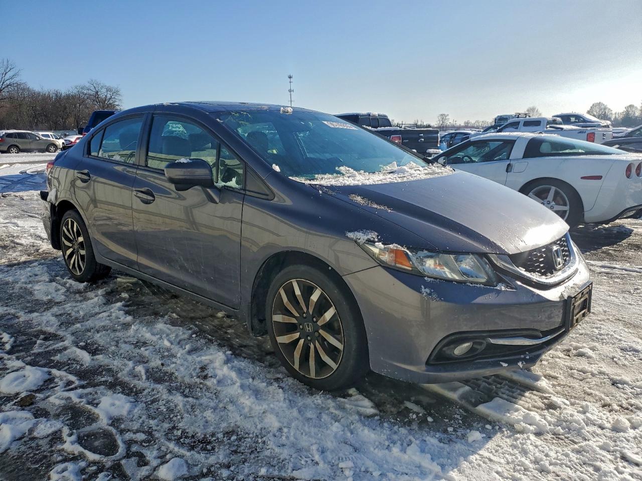 2015 HONDA CIVIC EXL photo 4