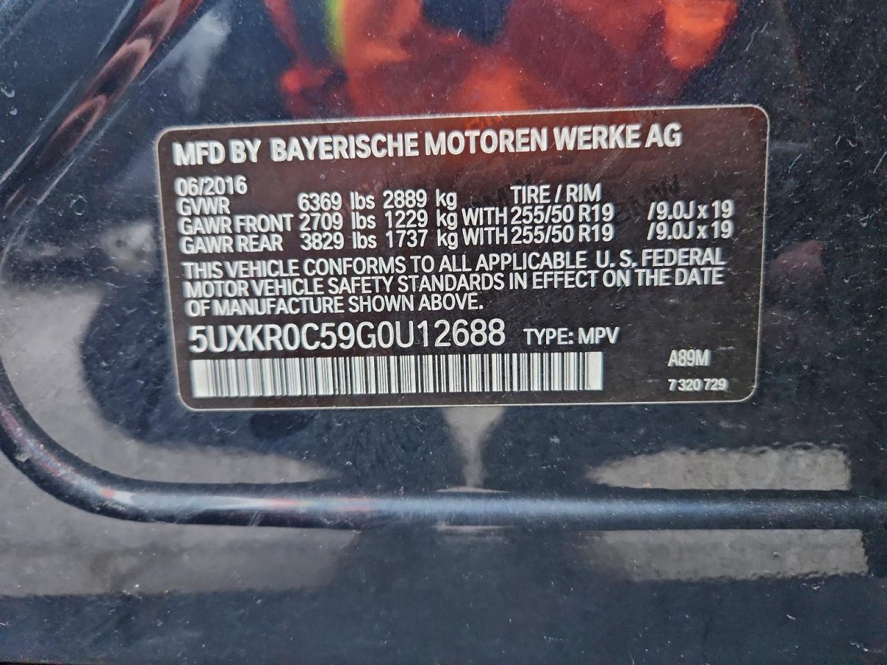 2016 BMW X5 XDRIVE35I photo 14