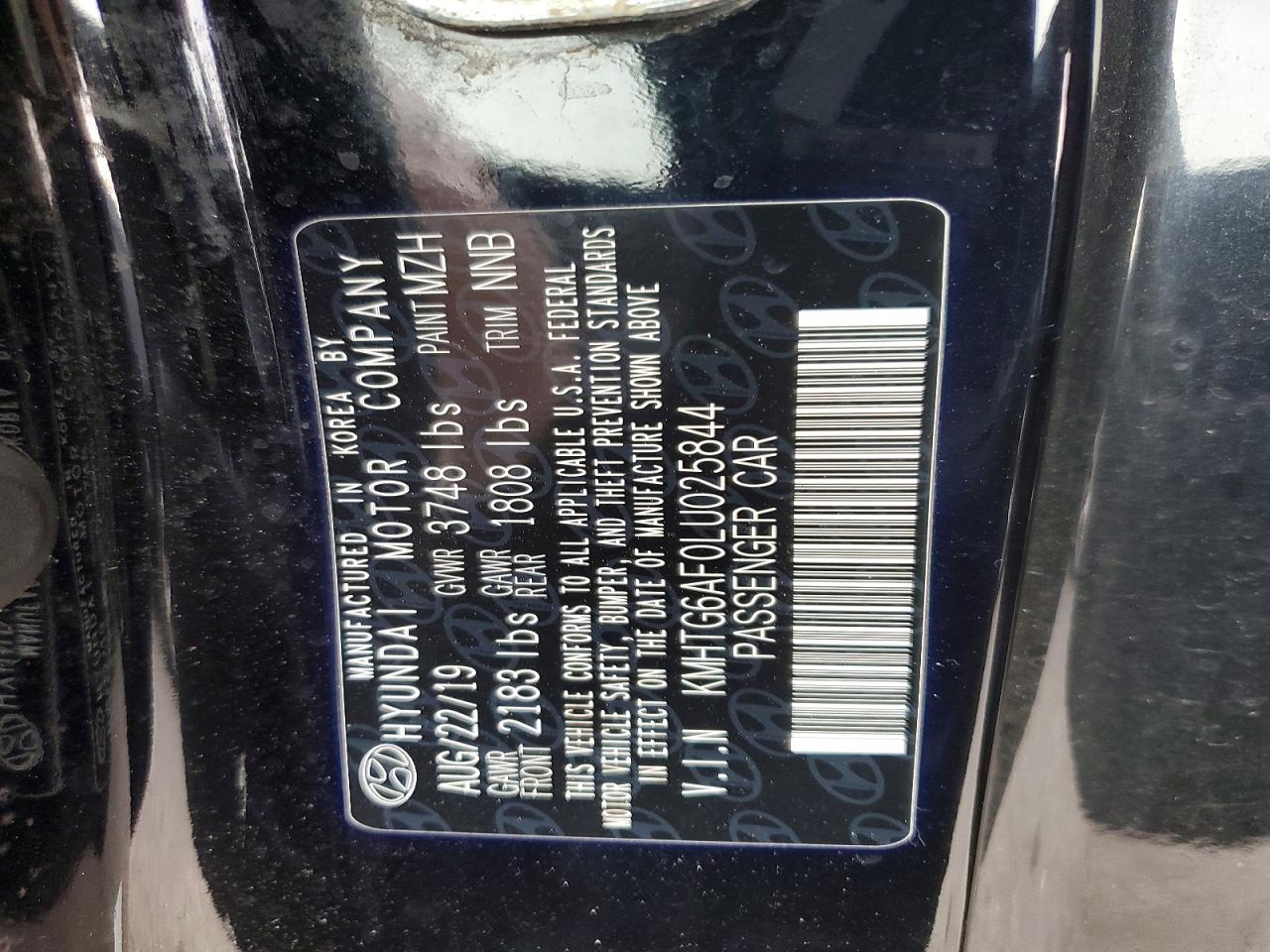 2020 HYUNDAI VELOSTER BASE photo 13