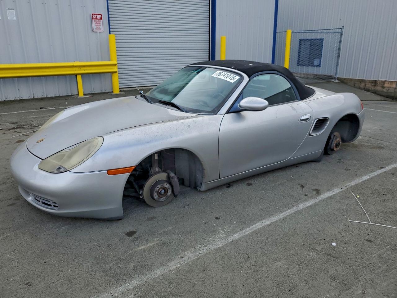2001 PORSCHE BOXSTER — VANDALISM damage — photo 1