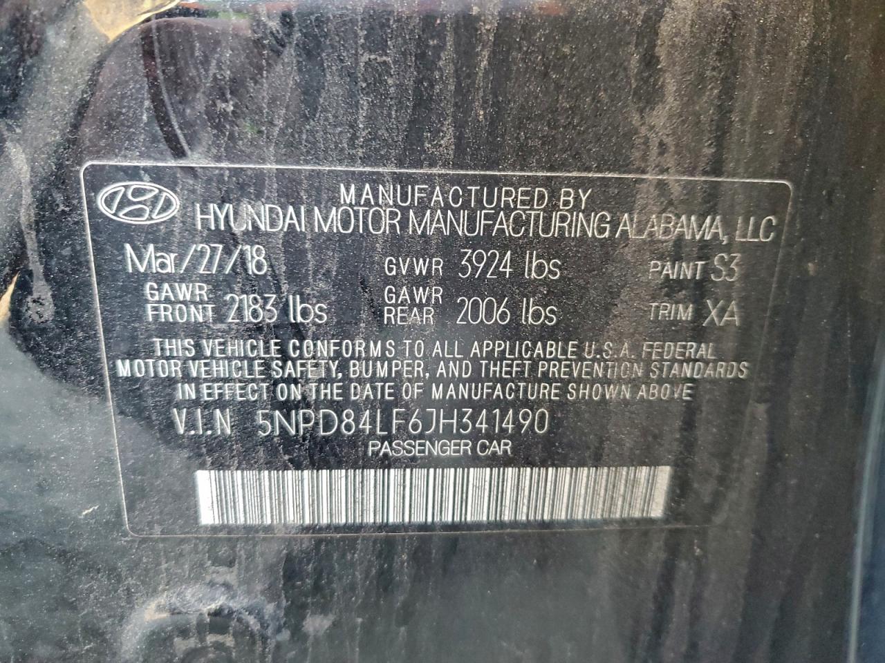2018 HYUNDAI ELANTRA SEL photo 12