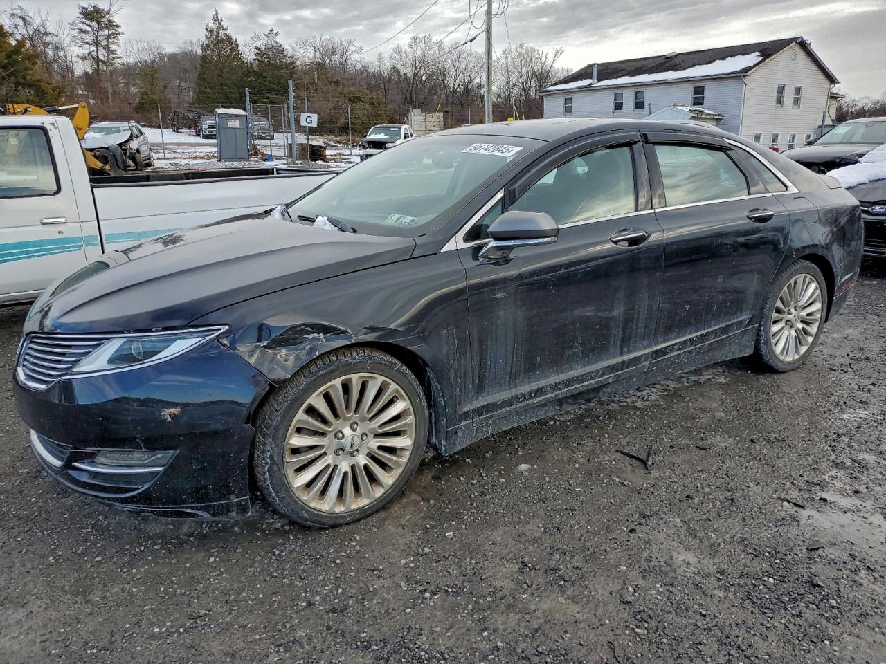2014 LINCOLN MKZ — FRONT END damage — photo 1
