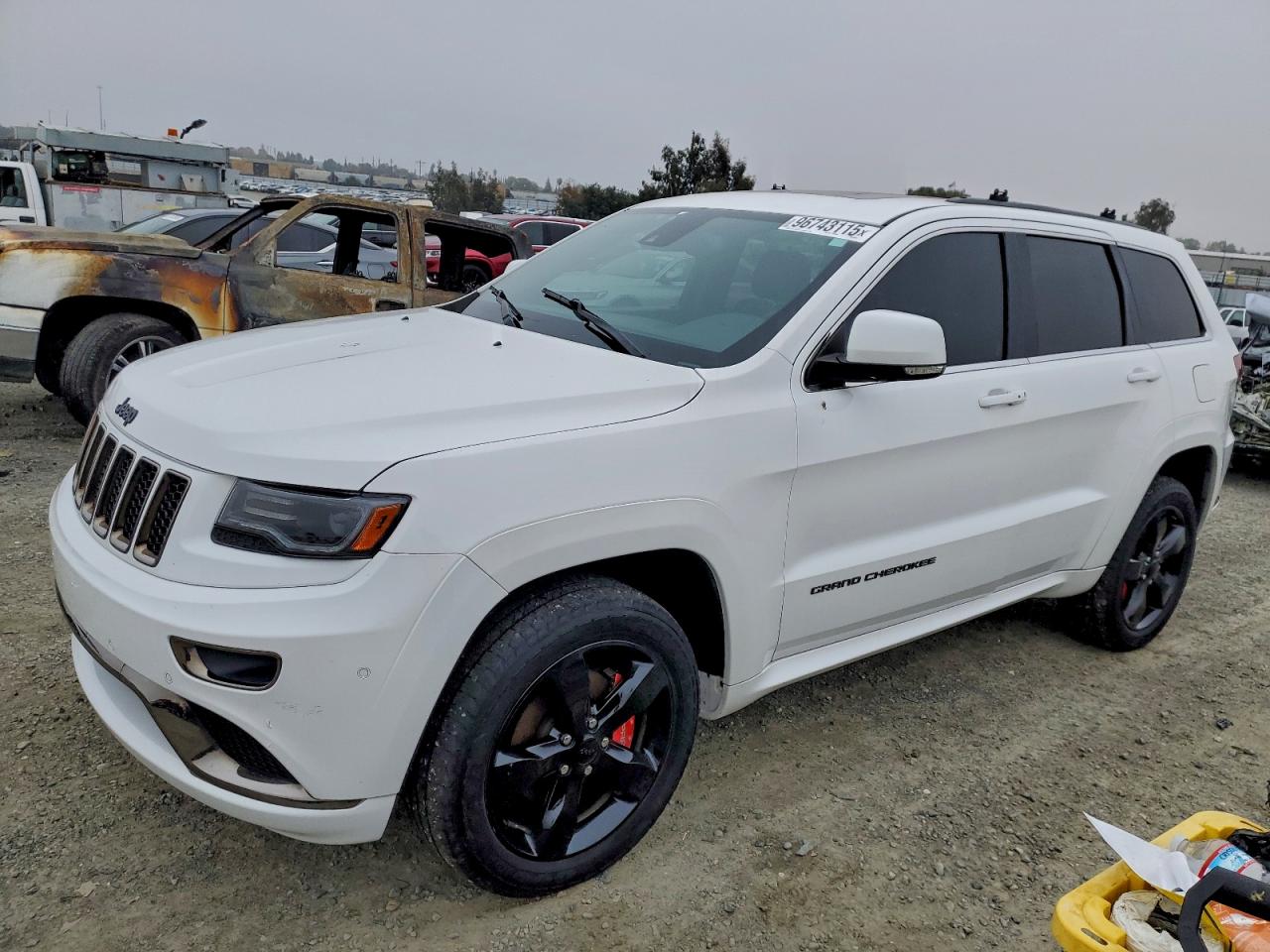 2015 JEEP GRAND CHEROKEE OVERLAND — REAR END damage — photo 1