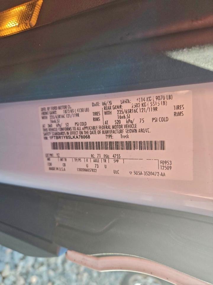 2020 FORD TRANSIT CARGO VAN T- photo 25