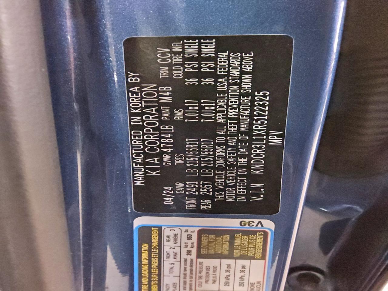 2024 KIA NIRO WIND photo 13