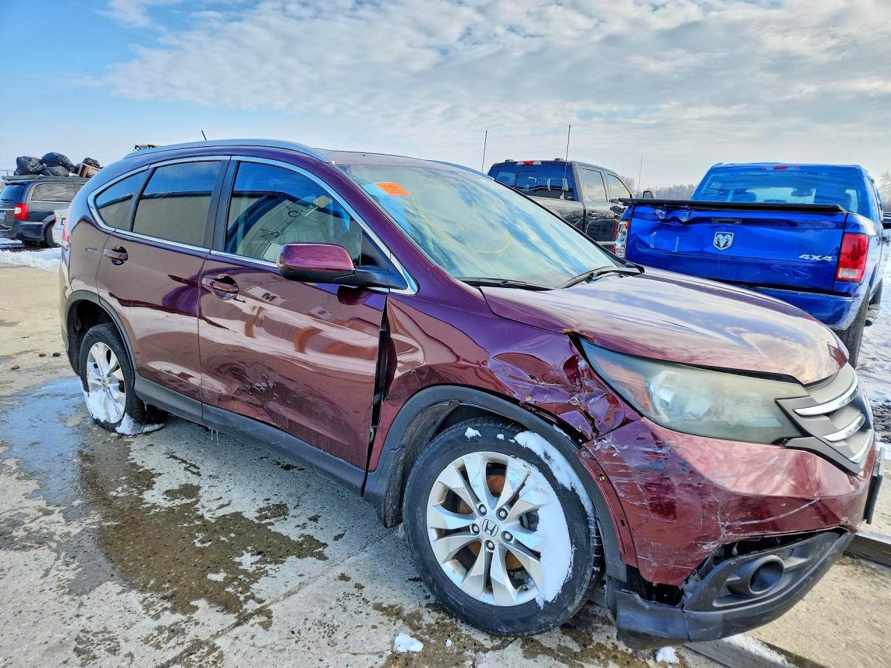 2014 HONDA CR-V EXL photo 4