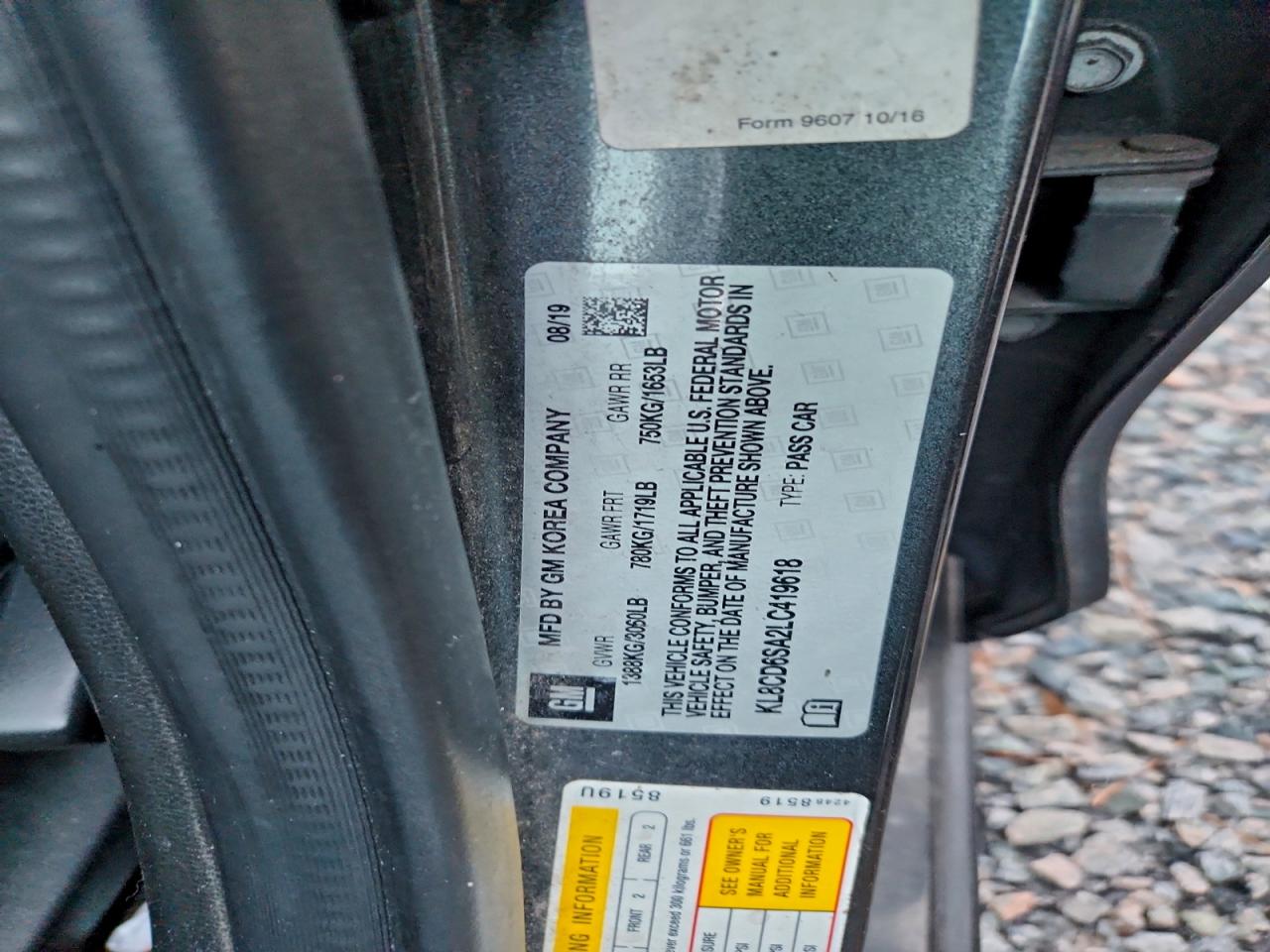 2020 CHEVROLET SPARK 1LT photo 13