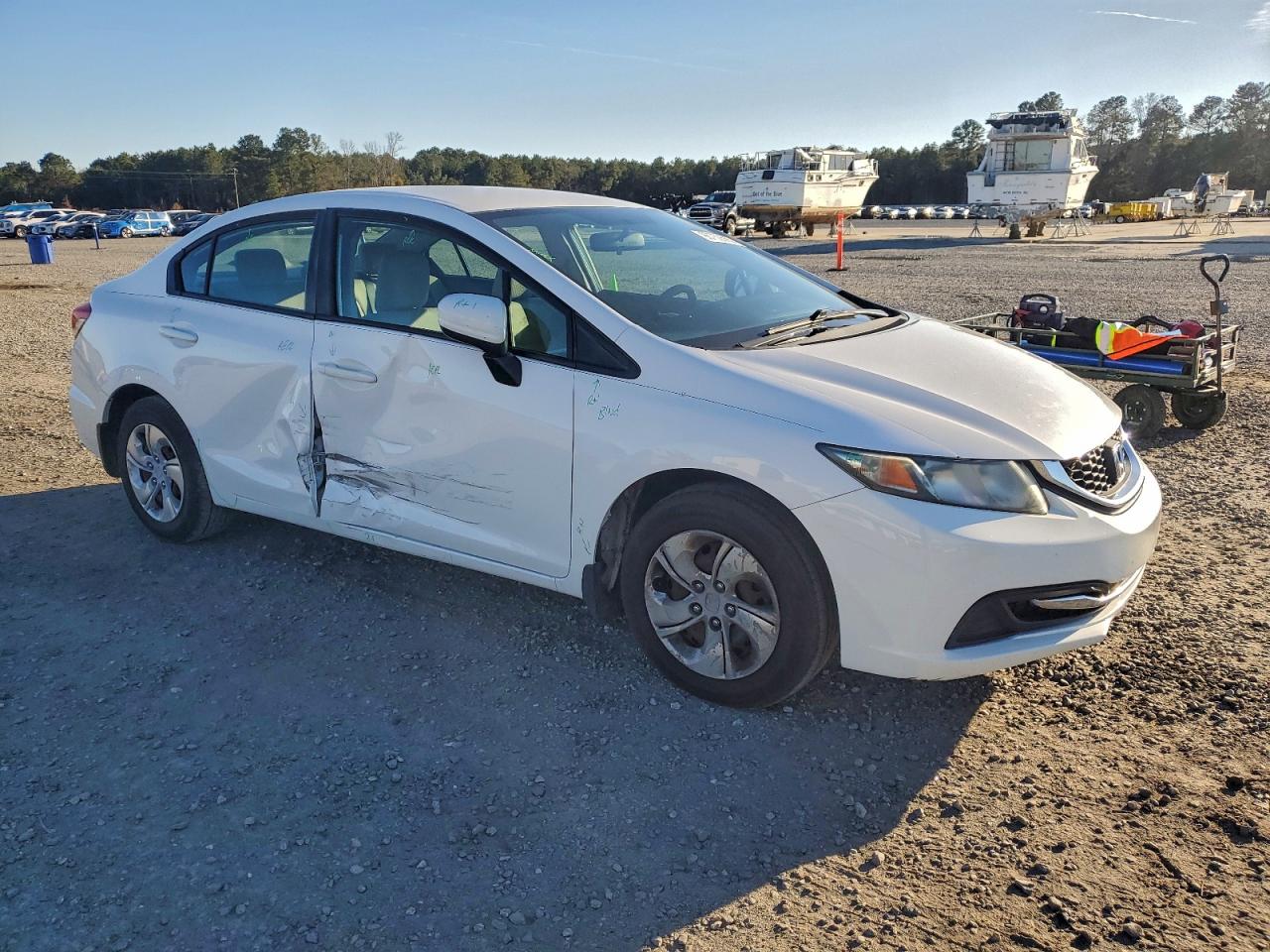2015 HONDA CIVIC LX photo 4