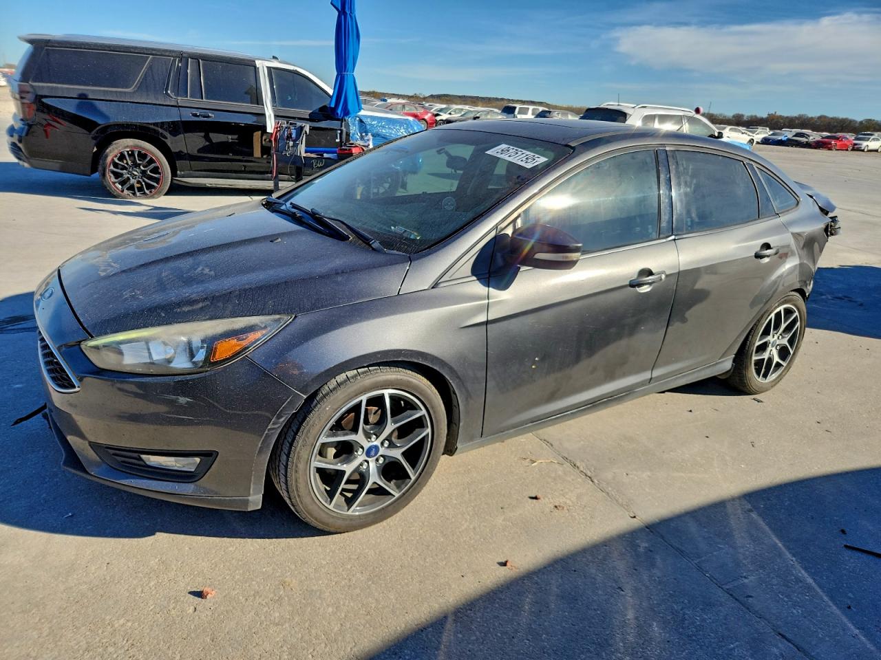 2017 FORD FOCUS SEL — REAR END damage — photo 1