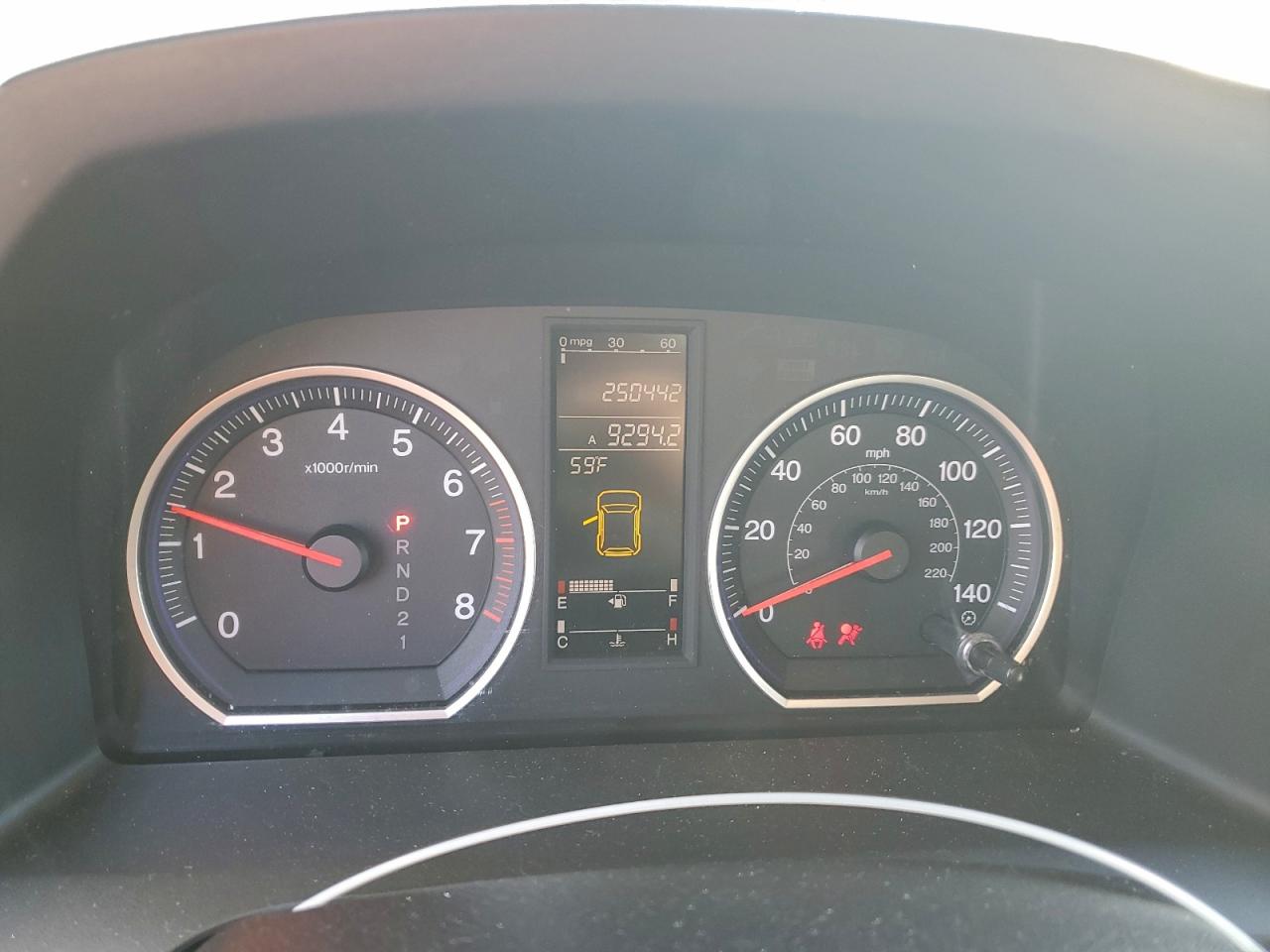2008 HONDA CR-V EXL photo 9
