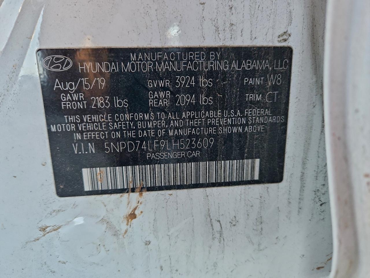 2020 HYUNDAI ELANTRA SE photo 13