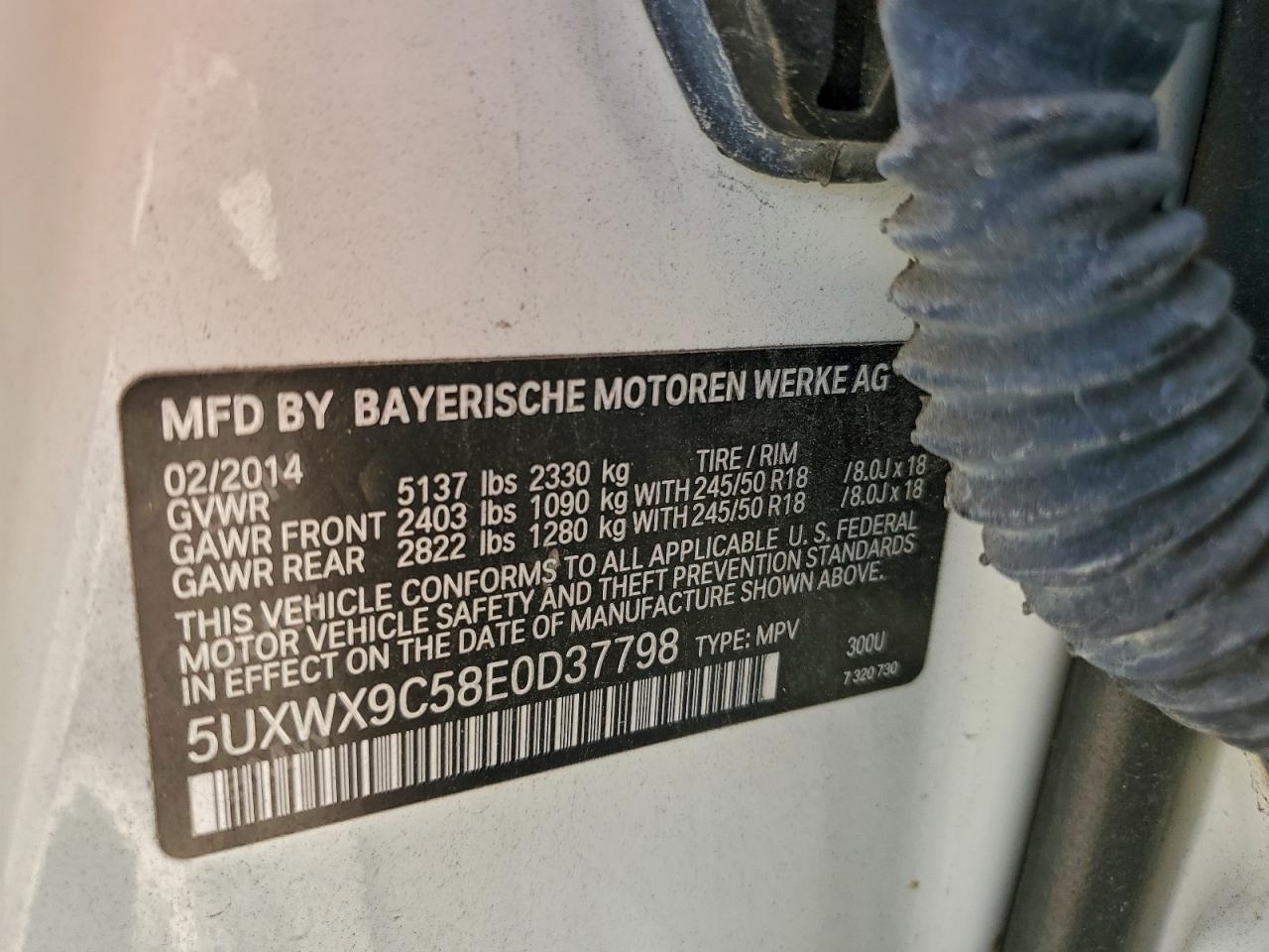 2014 BMW X3 XDRIVE28I photo 13