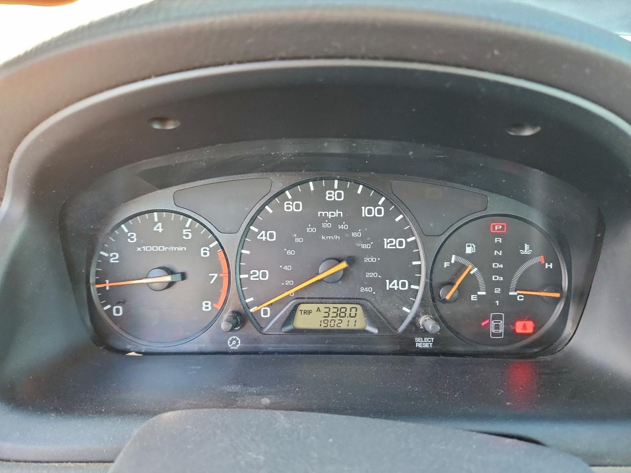 2002 HONDA ACCORD EX photo 9