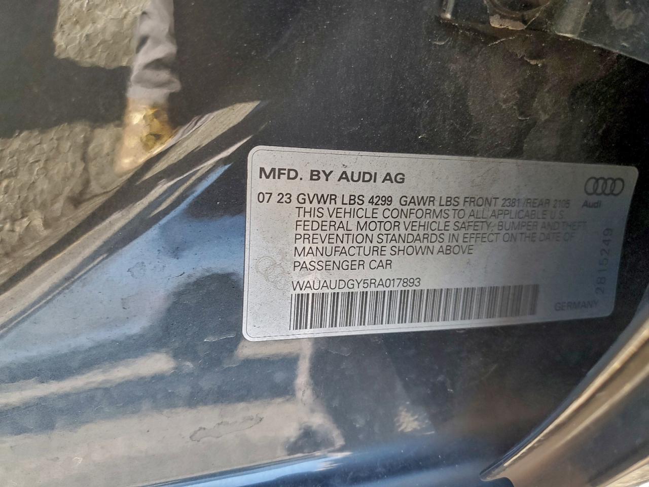 2024 AUDI A3 PREMIUM photo 12
