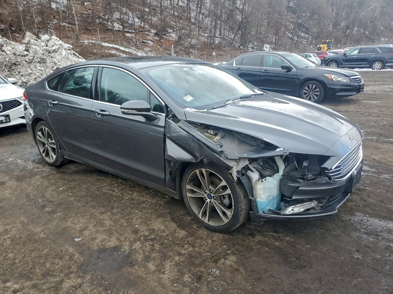 2017 FORD FUSION TITANIUM photo 4