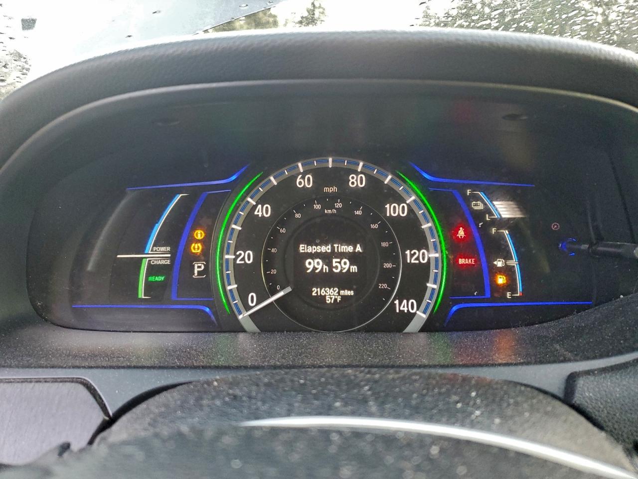2014 HONDA ACCORD TOURING HYBRID photo 9