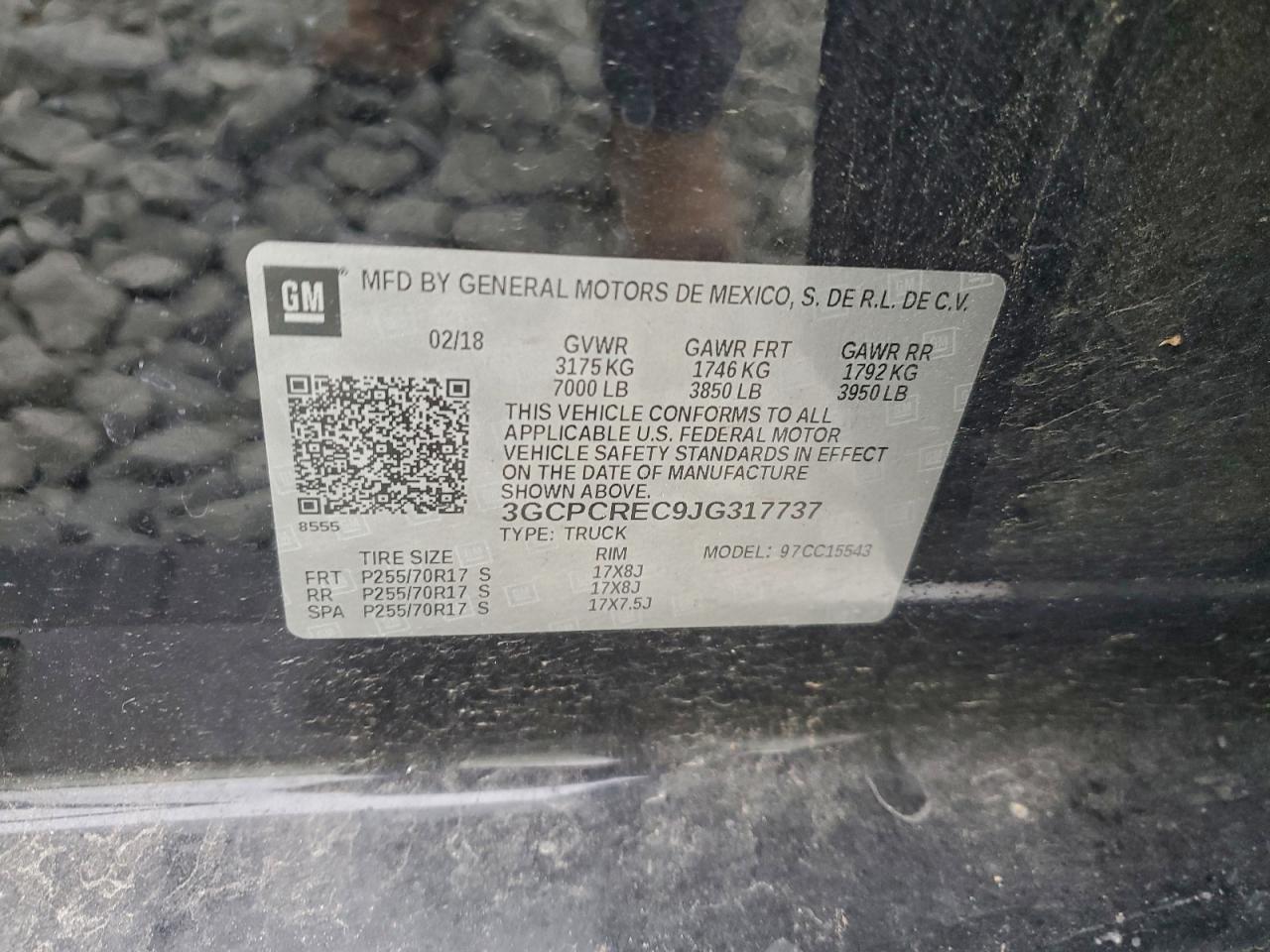2018 CHEVROLET SILVERADO C1500 LT photo 12