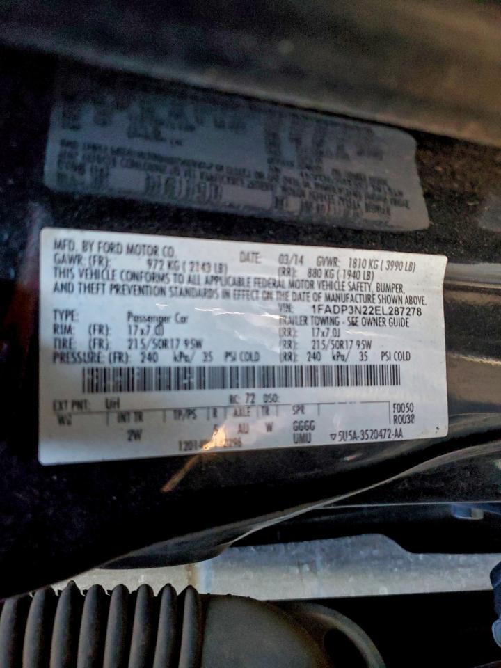 2014 FORD FOCUS TITANIUM photo 12