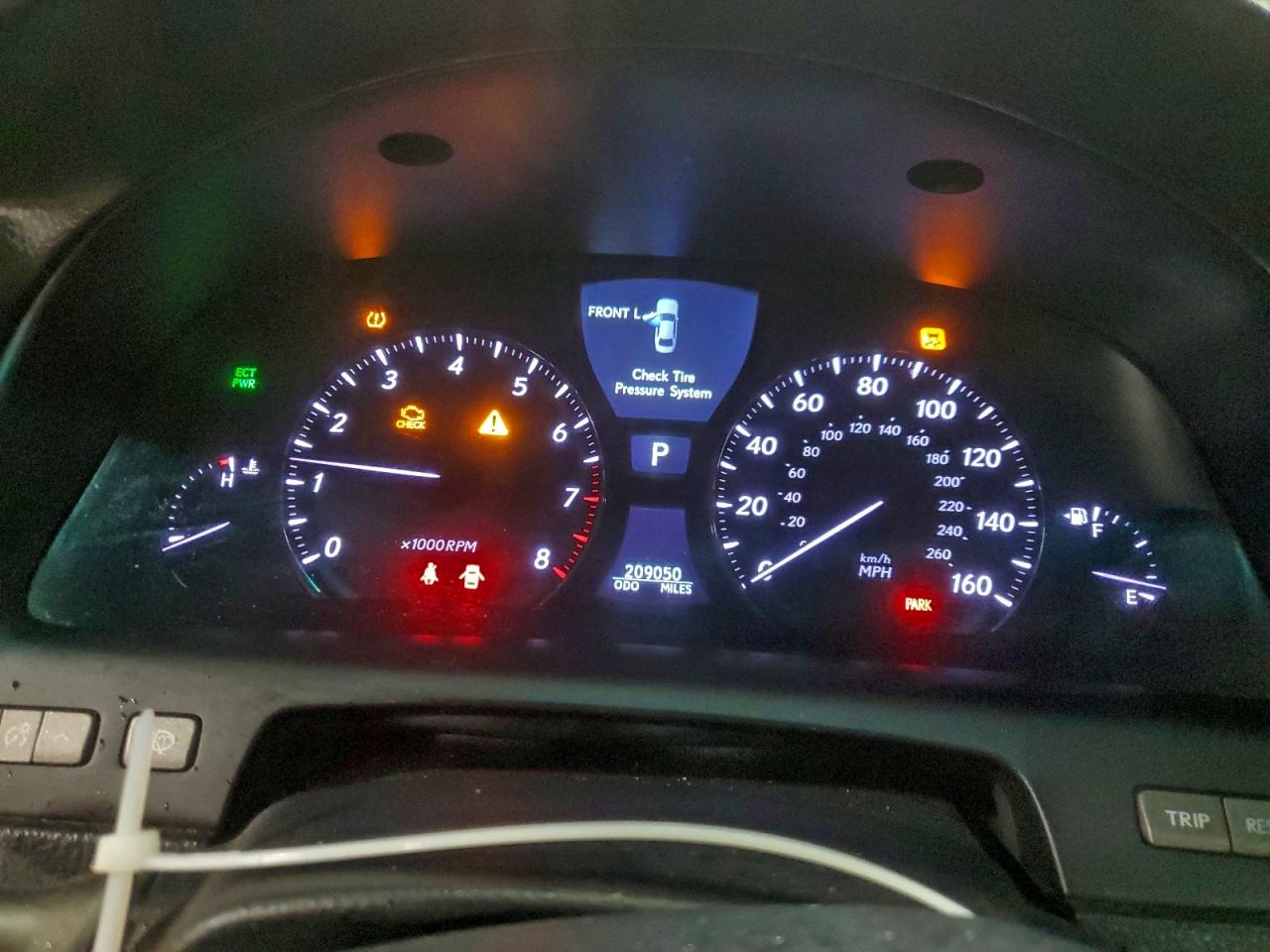 2007 LEXUS LS 460 photo 9