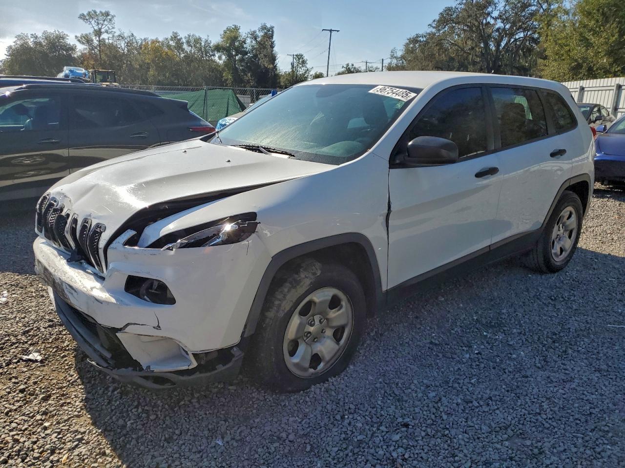 2016 JEEP CHEROKEE SPORT — FRONT END damage — photo 1