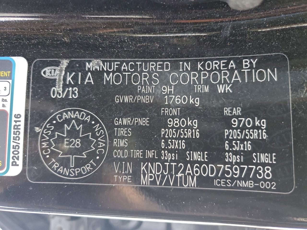 2013 KIA SOUL + photo 13