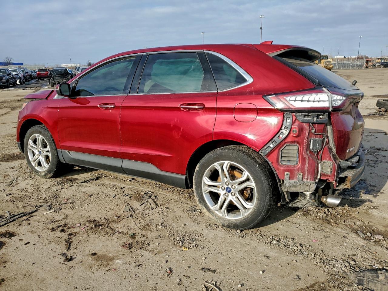 2017 FORD EDGE TITANIUM photo 2