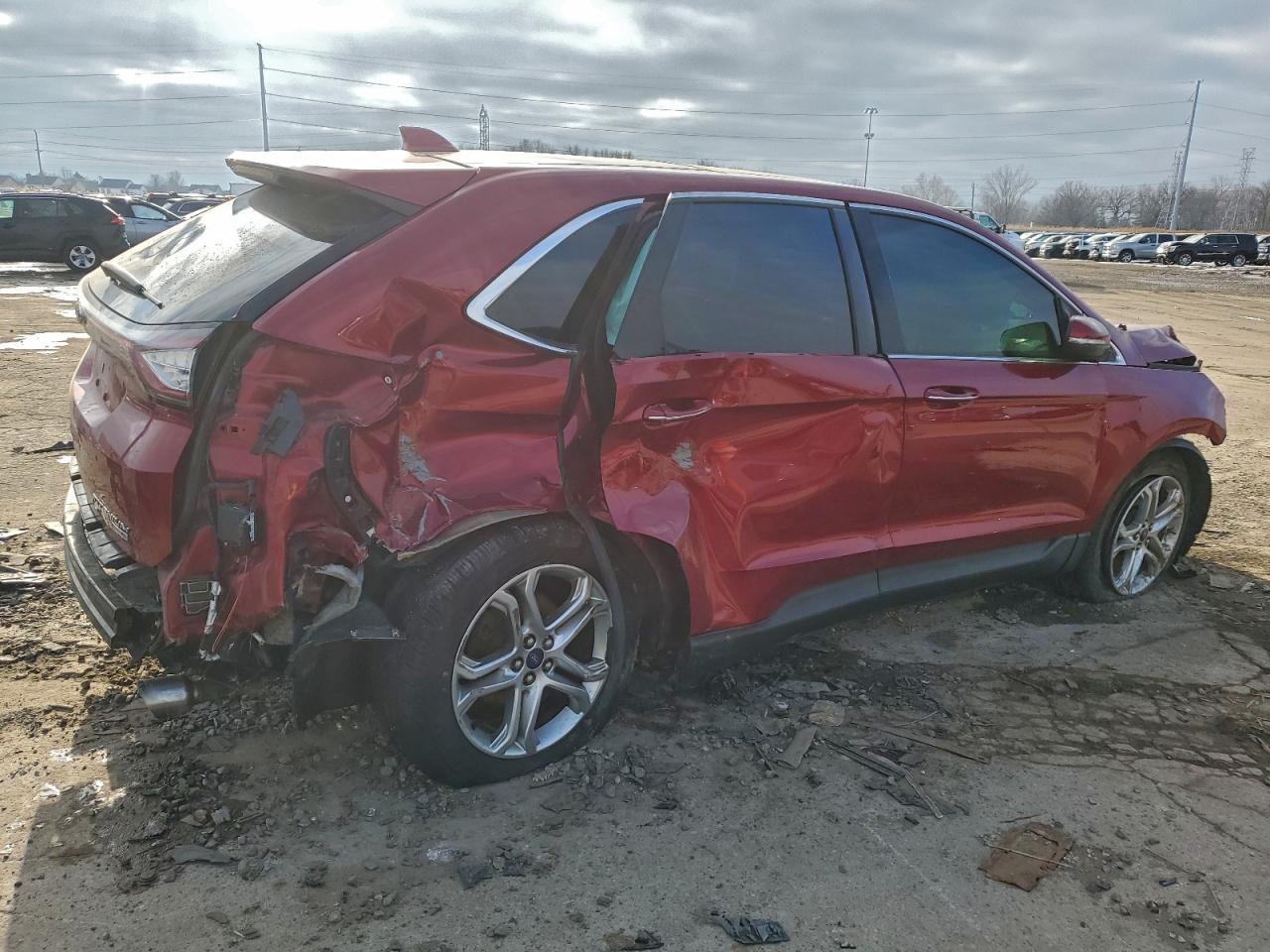 2017 FORD EDGE TITANIUM photo 3