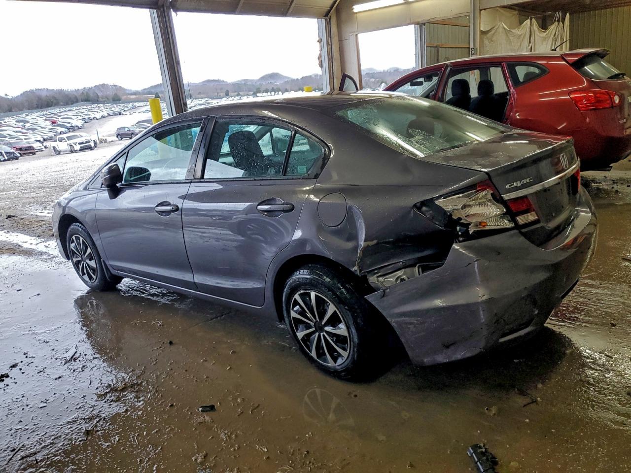 2015 HONDA CIVIC LX photo 2