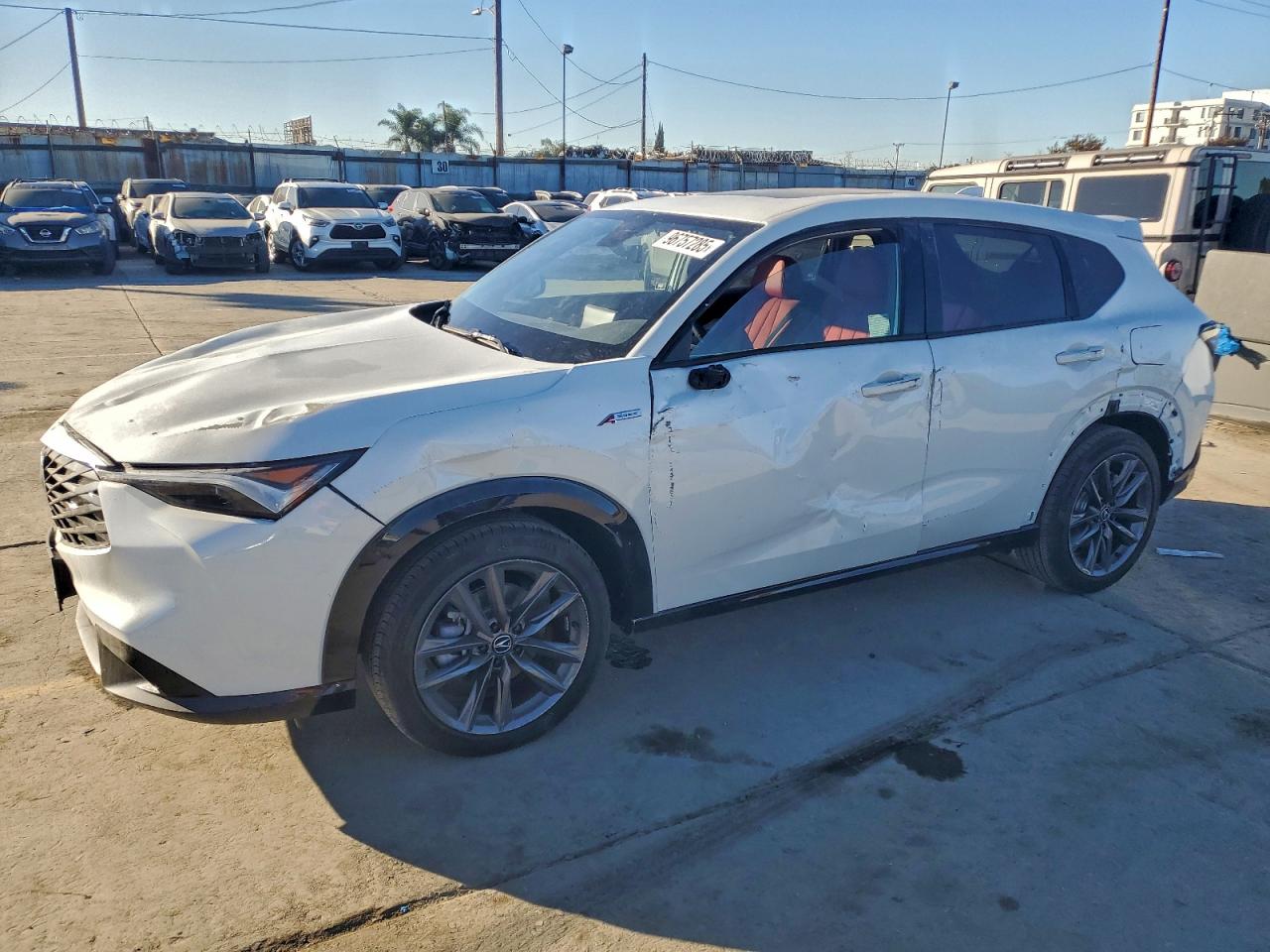 2025 ACURA ADX A-SPEC — SIDE damage — photo 1