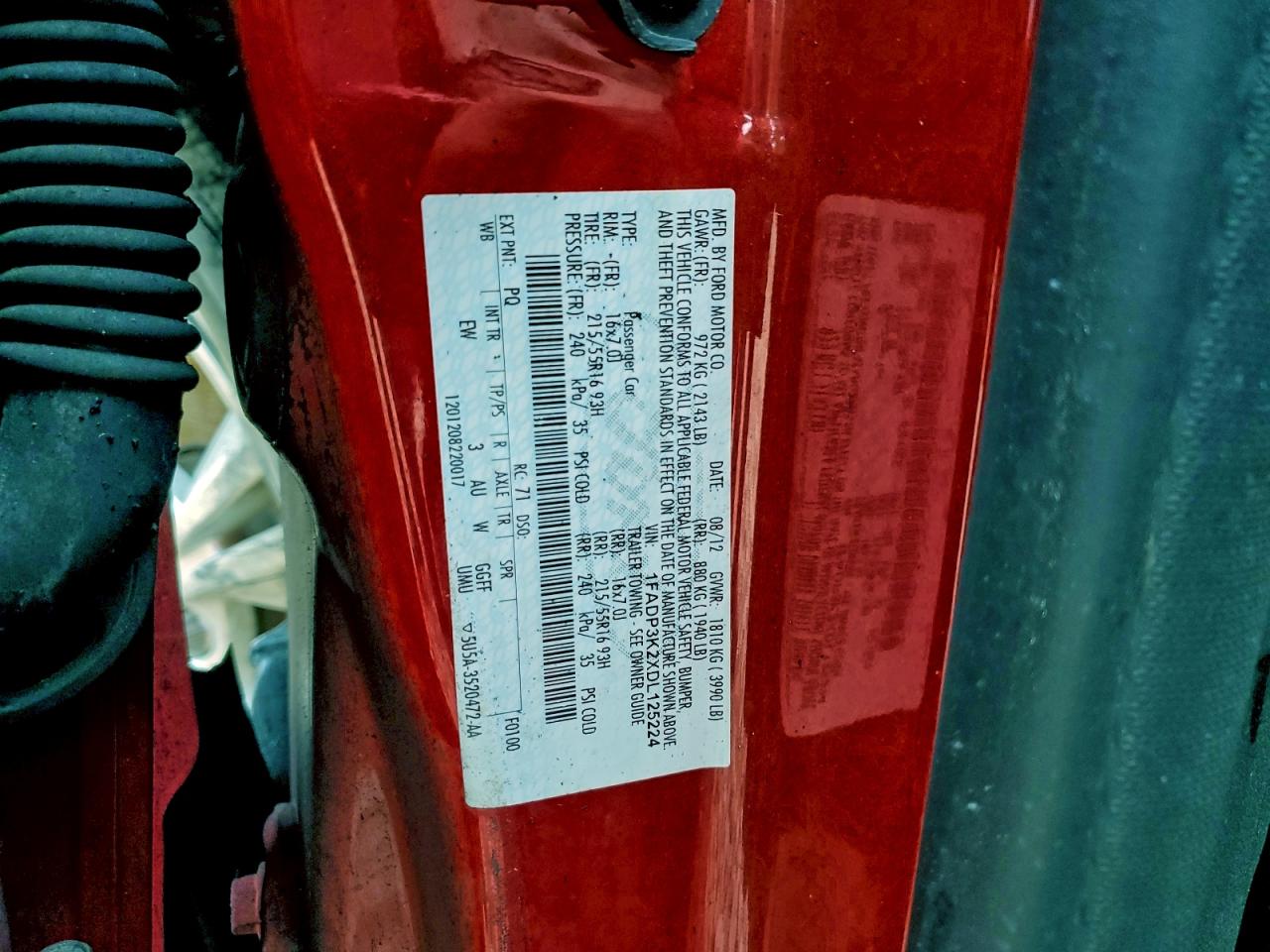 2013 FORD FOCUS SE photo 23