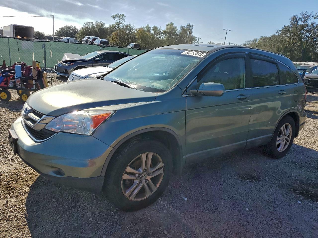 2010 HONDA CR-V EXL — REAR END damage — photo 1