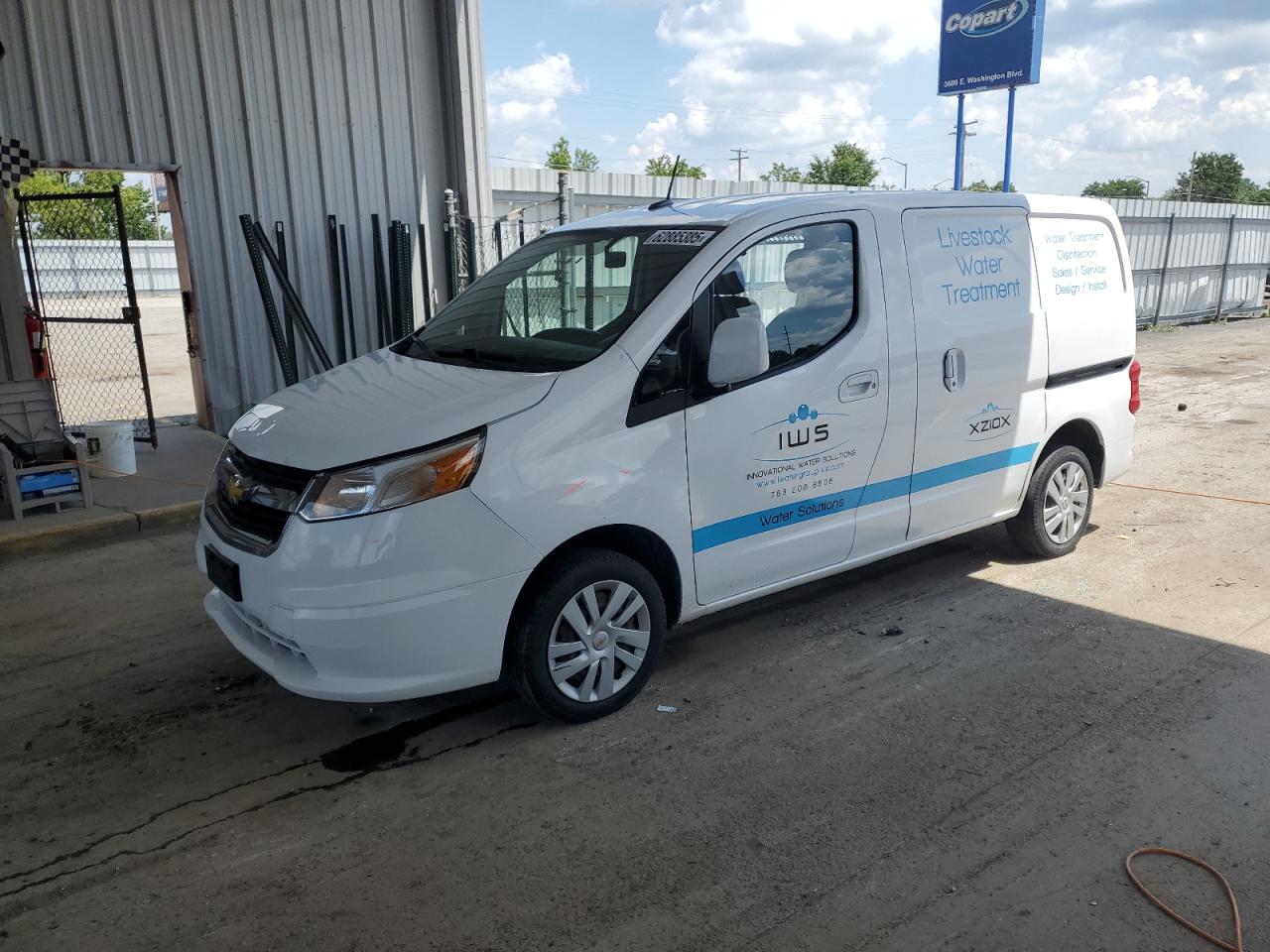 2015 CHEVROLET CITY EXPRESS LT — SIDE damage — photo 1