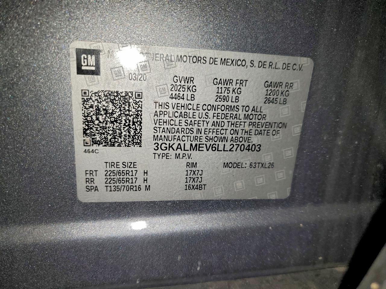 2020 GMC TERRAIN SLE photo 13