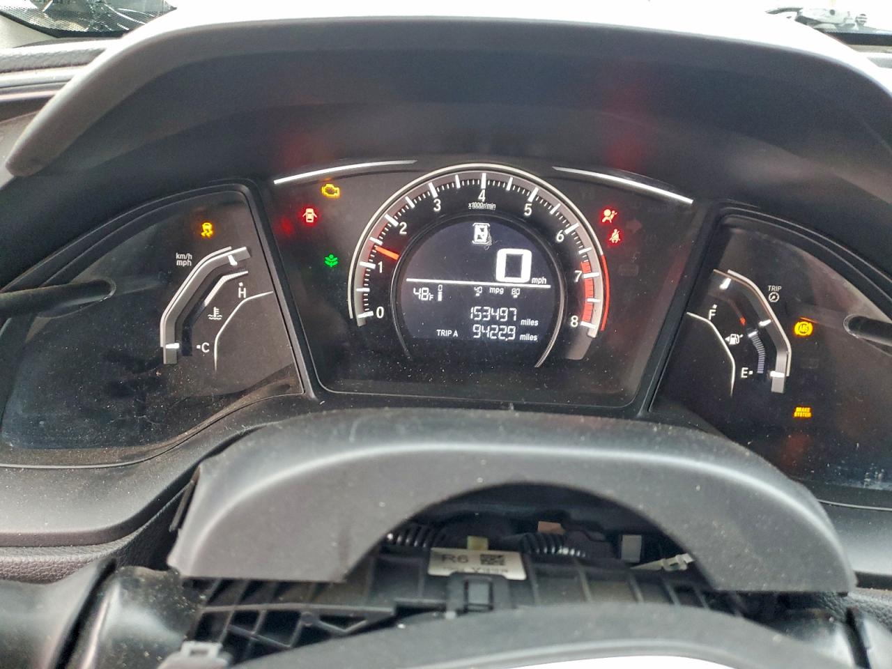 2016 HONDA CIVIC LX photo 9
