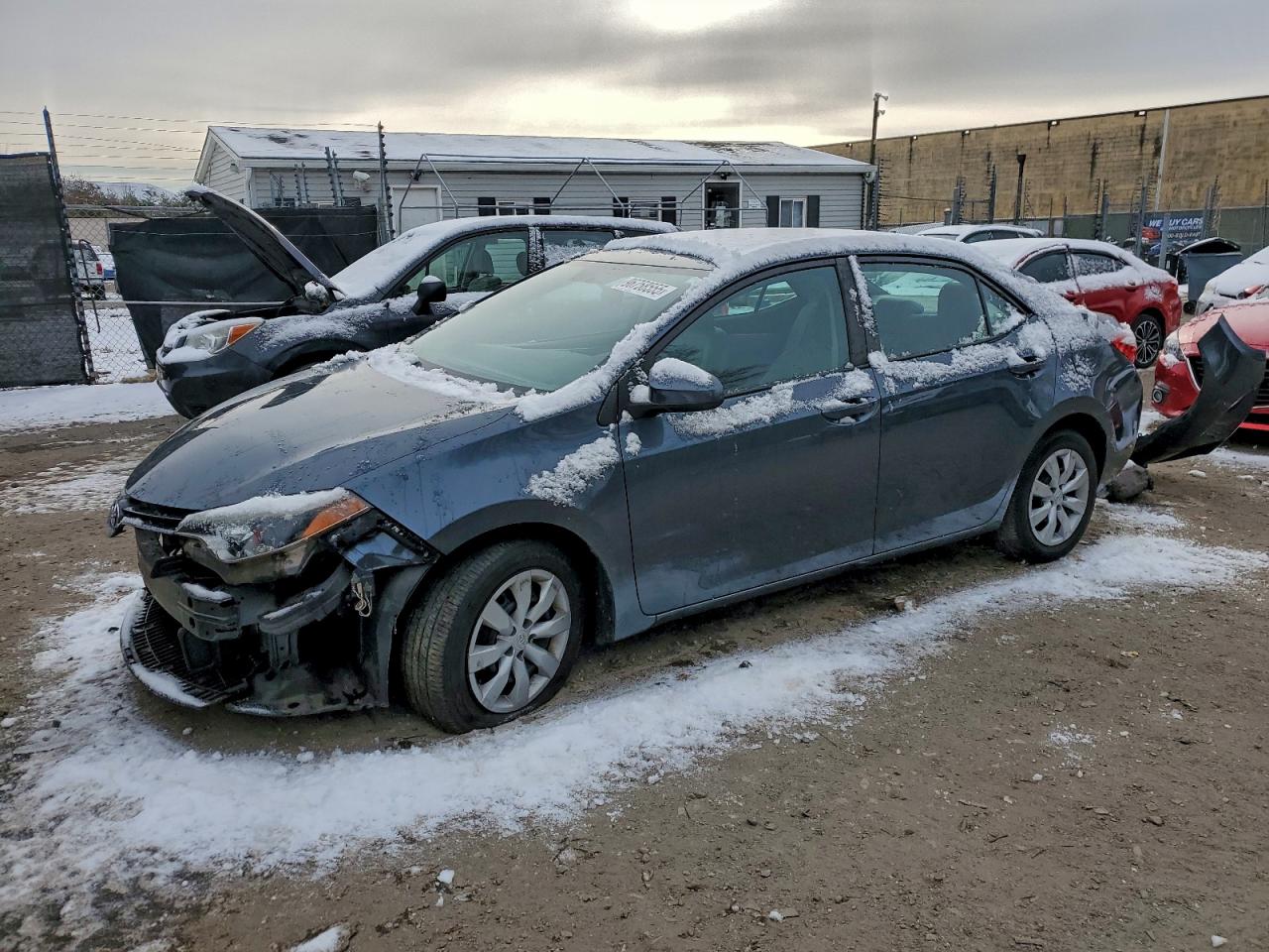 2015 TOYOTA COROLLA L — FRONT END damage — photo 1