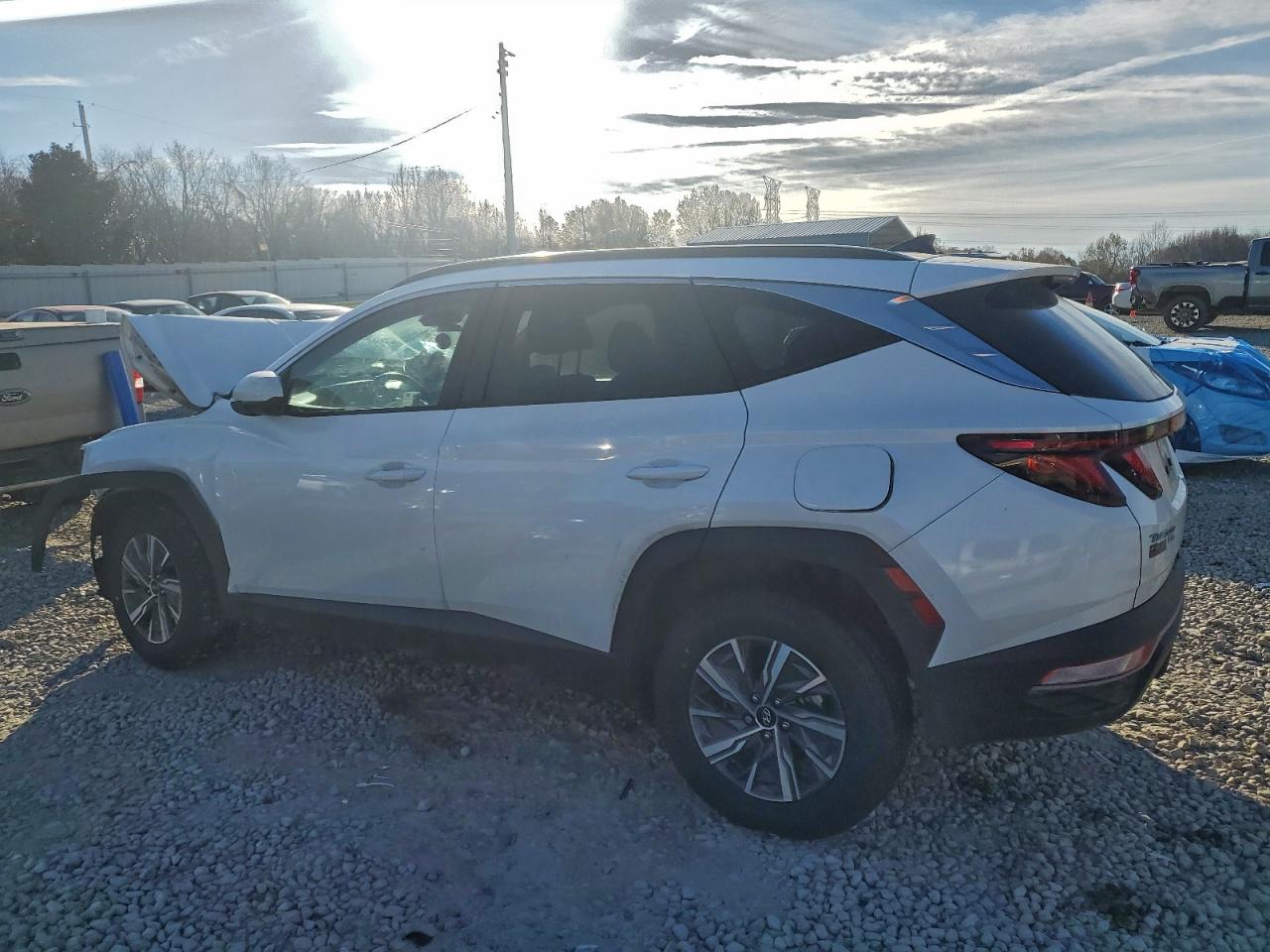 2024 HYUNDAI TUCSON BLUE photo 2