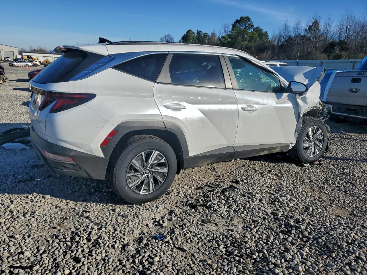 2024 HYUNDAI TUCSON BLUE photo 3