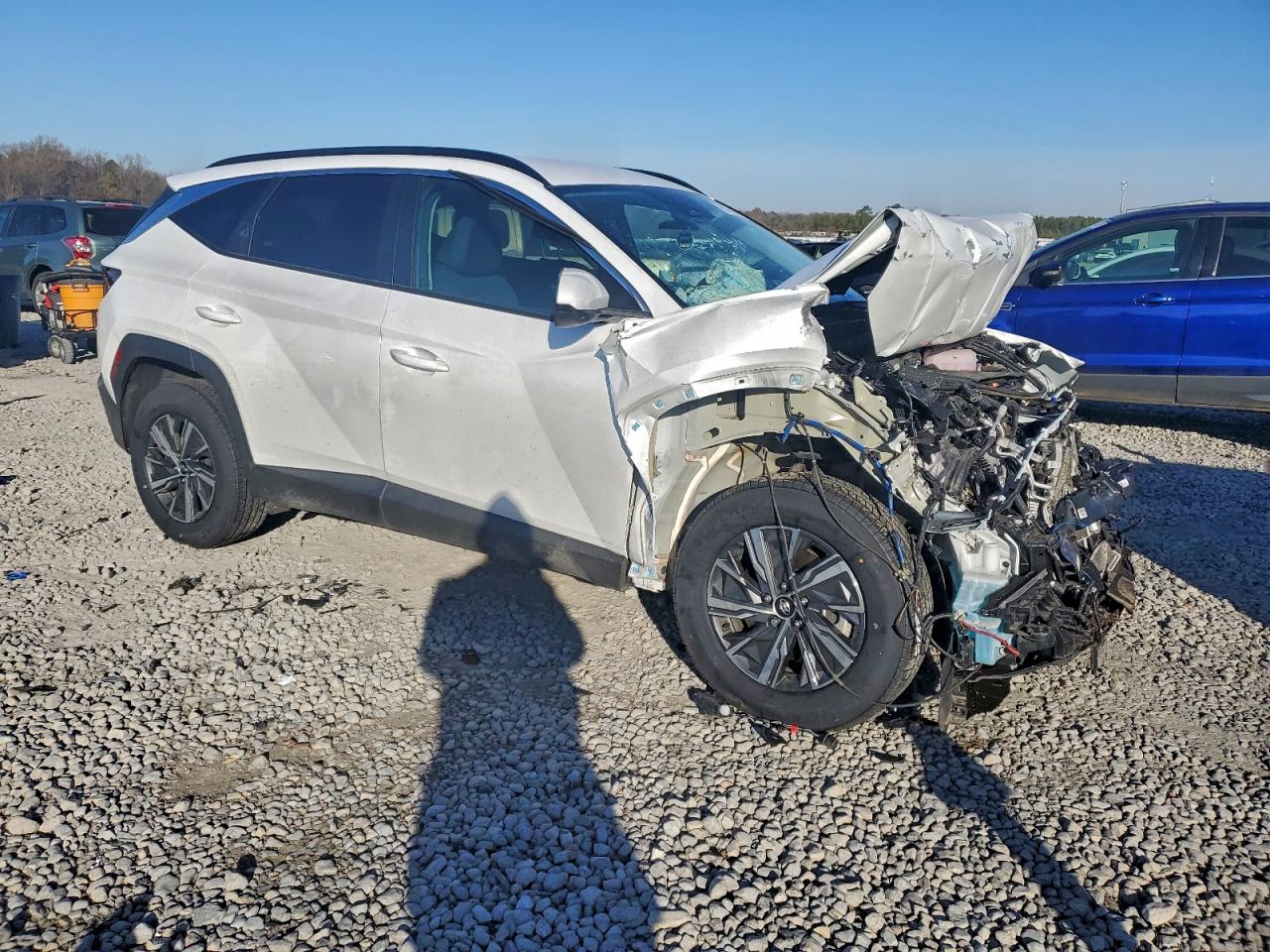 2024 HYUNDAI TUCSON BLUE photo 4